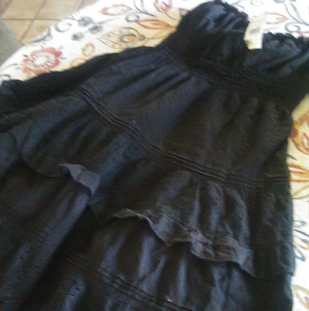Strapless layered dress
